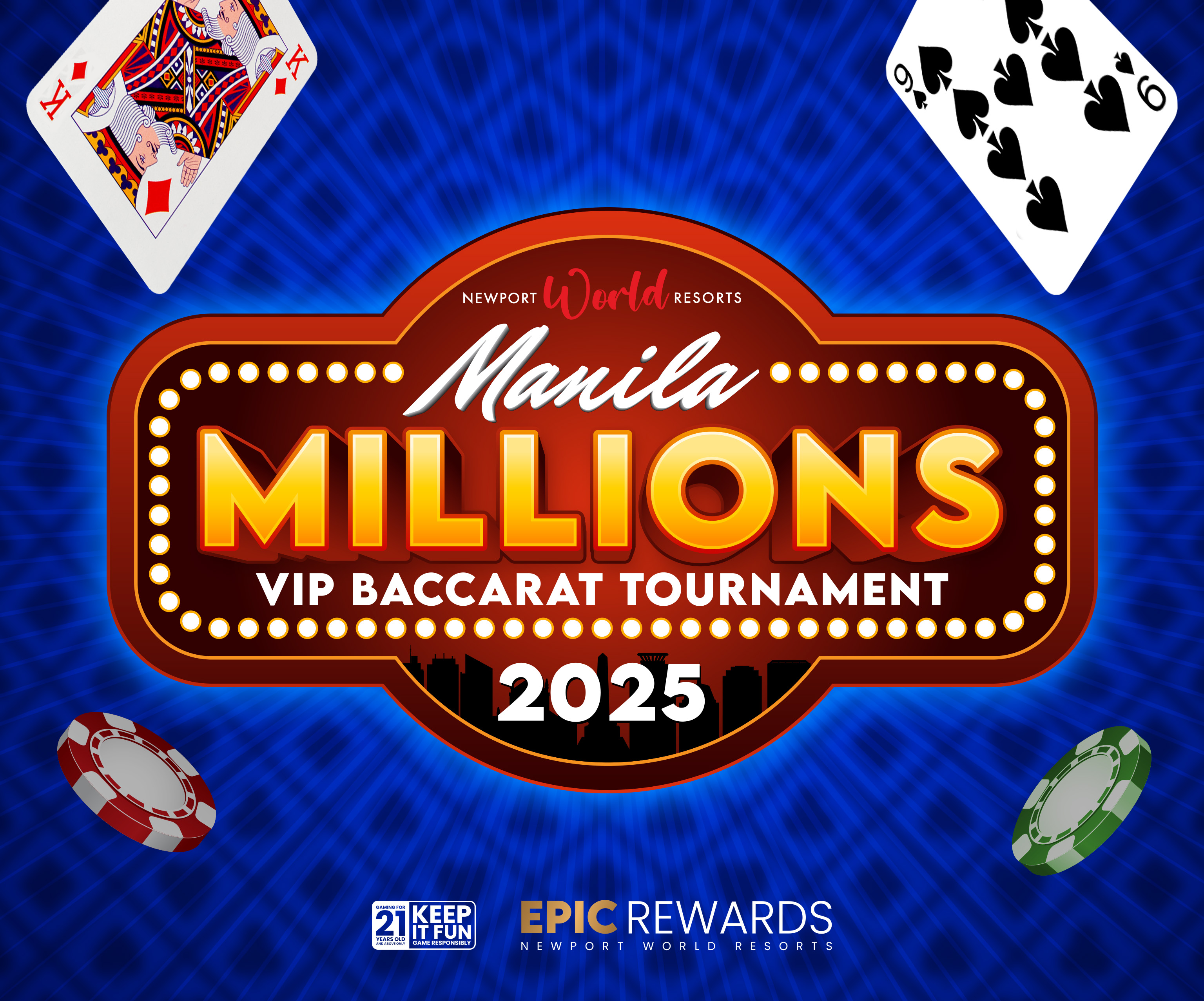 MANILA MILLIONS HKD 2.8M VIP BACCARAT TOURNAMENT