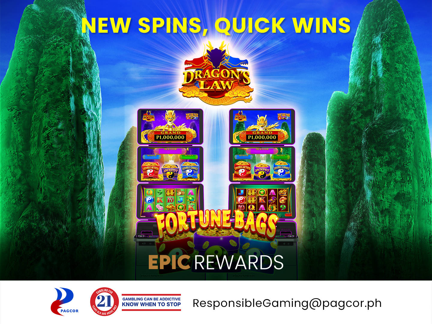 NEW SPIN, QUICK WINS: KONAMI DRAGON'S LAW