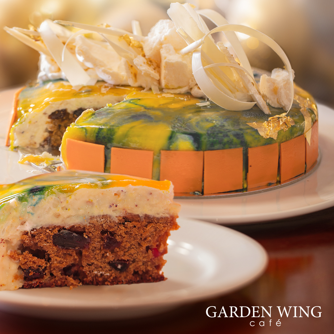 Garden Wing Cafe Fruitcake and Macadamia