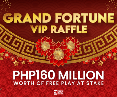 GRAND FORTUNE VP RAFFLE