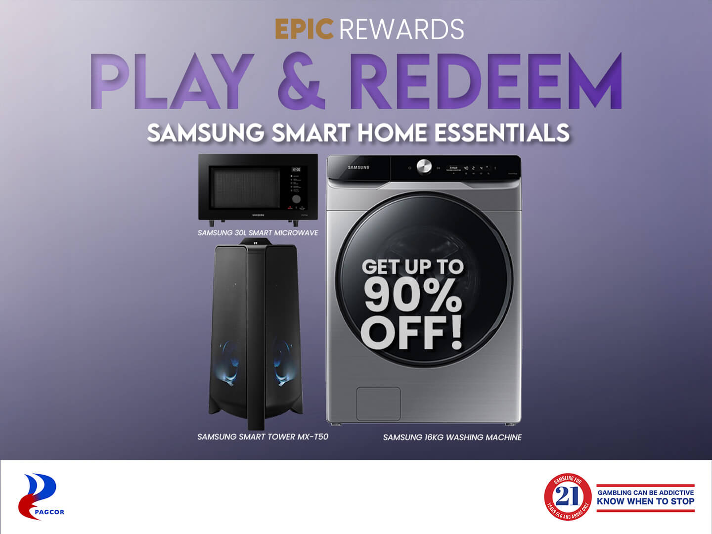 SAMSUNG PLAY AND REDEEM