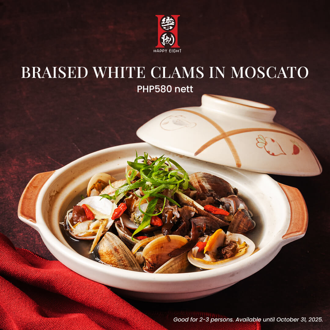 Perfectly tasty clams slow cooked in rich white wine. 