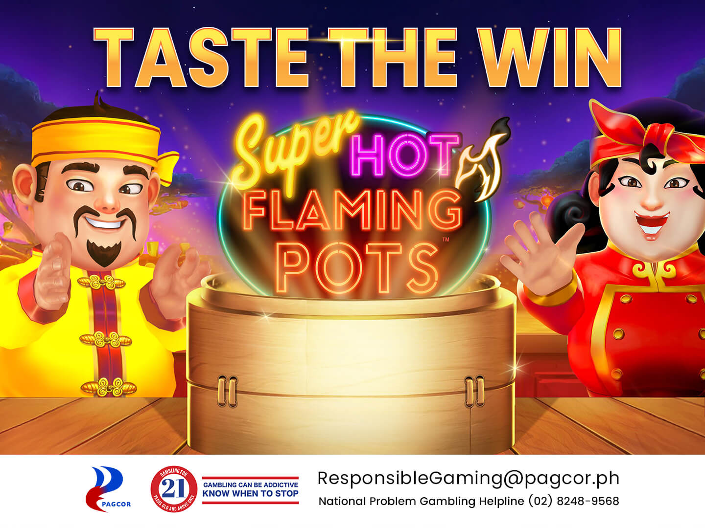 SUPER HOT FLAMING POTS