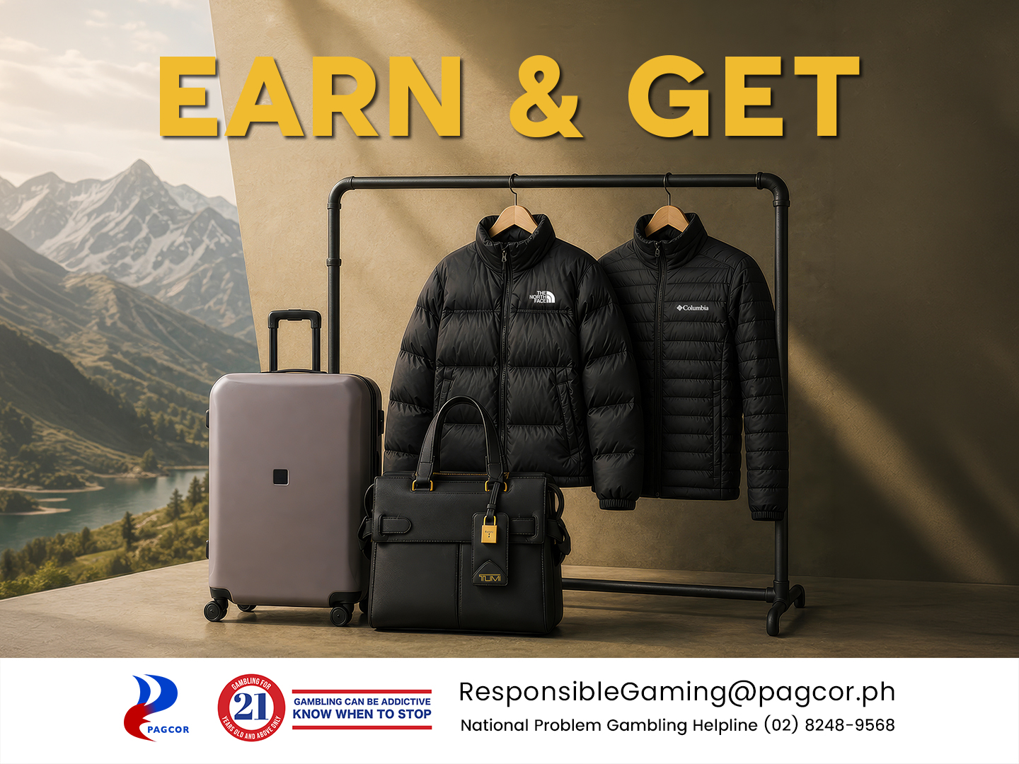 EARN & GET: TRAVEL & ADVENTURE COLLECTION
