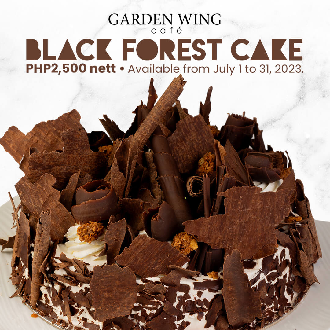 Garden Wing Cafe BLACK FOREST CAKE