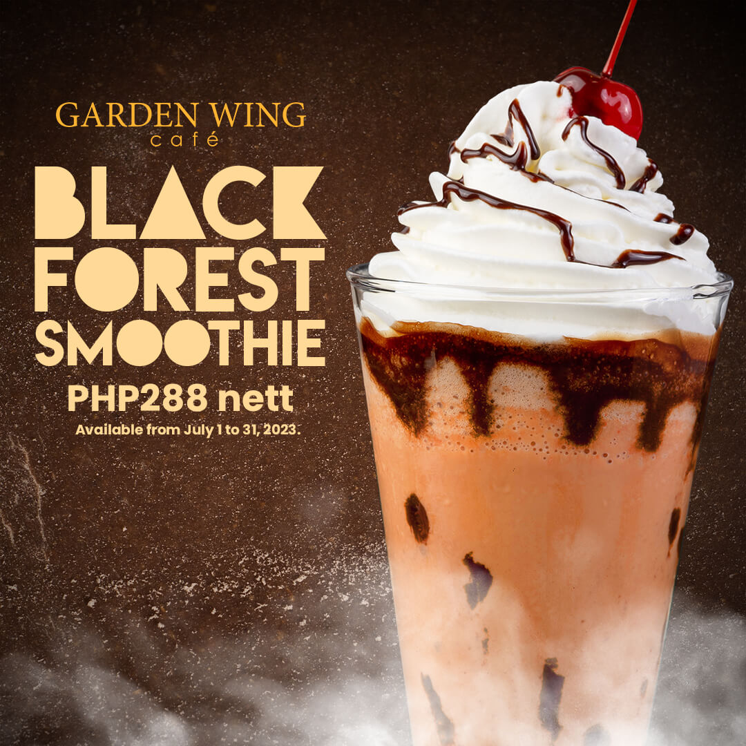 Garden Wing Cafe BLACK FOREST SMOOTHIE