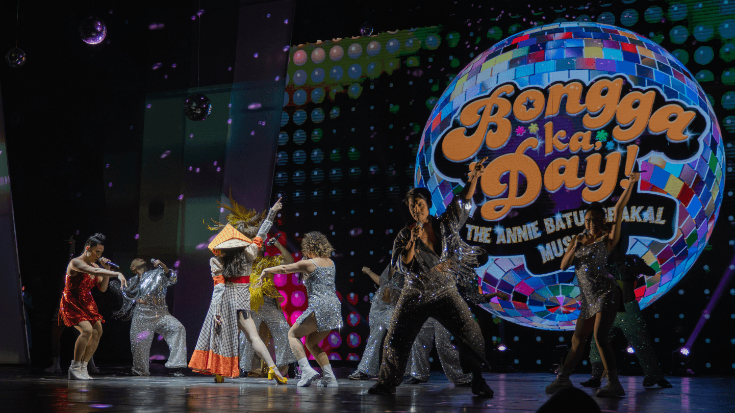 A special teaser performance from Bongga Ka, ‘Day!: The Annie Batungbakal Musical was staged during the closing night of Bagets: The Musical, previewing its narrative set in the 1970s.