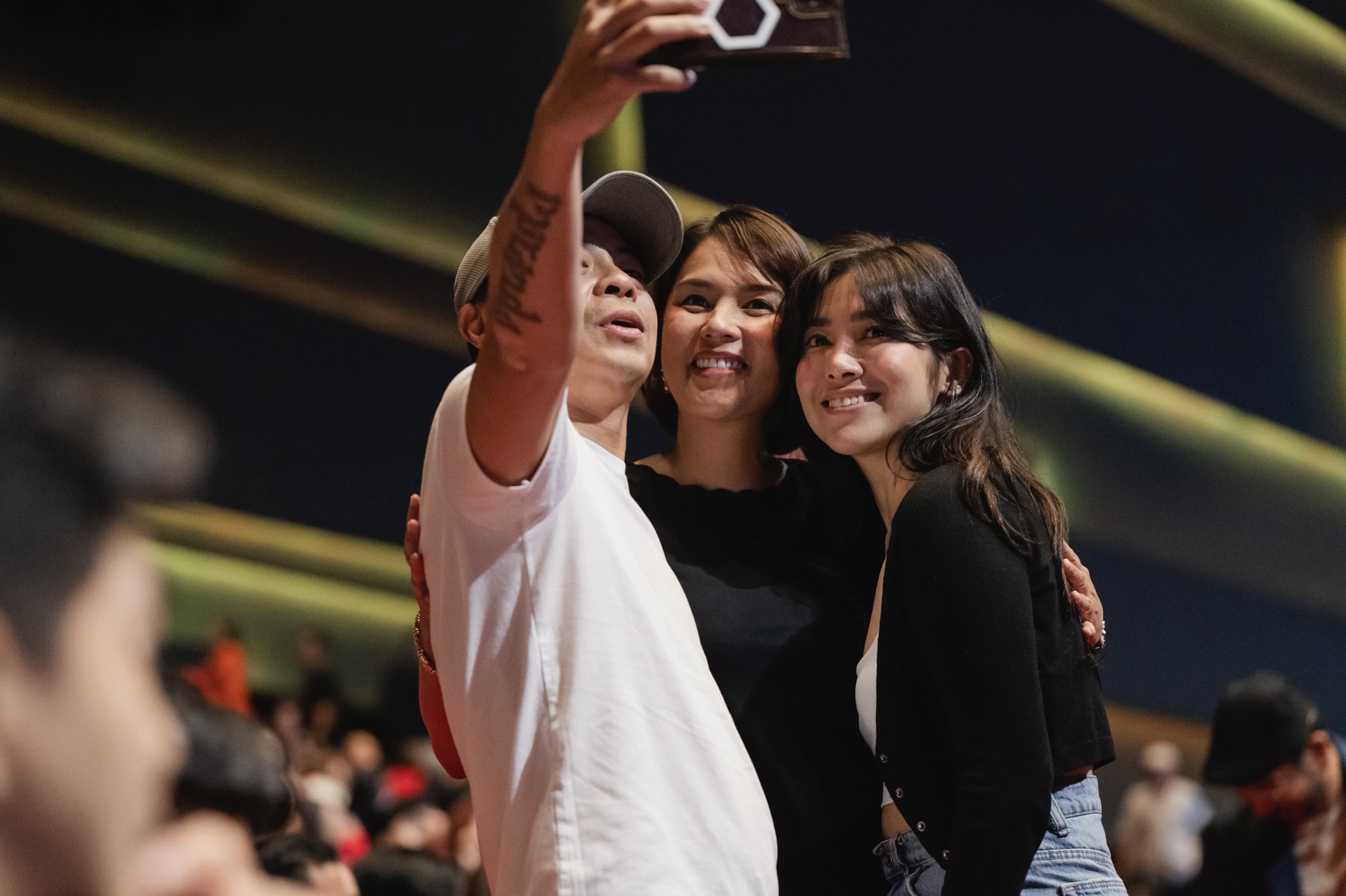 Chito Miranda, Neri Naig, and singer-songwriter Moira dela Torre