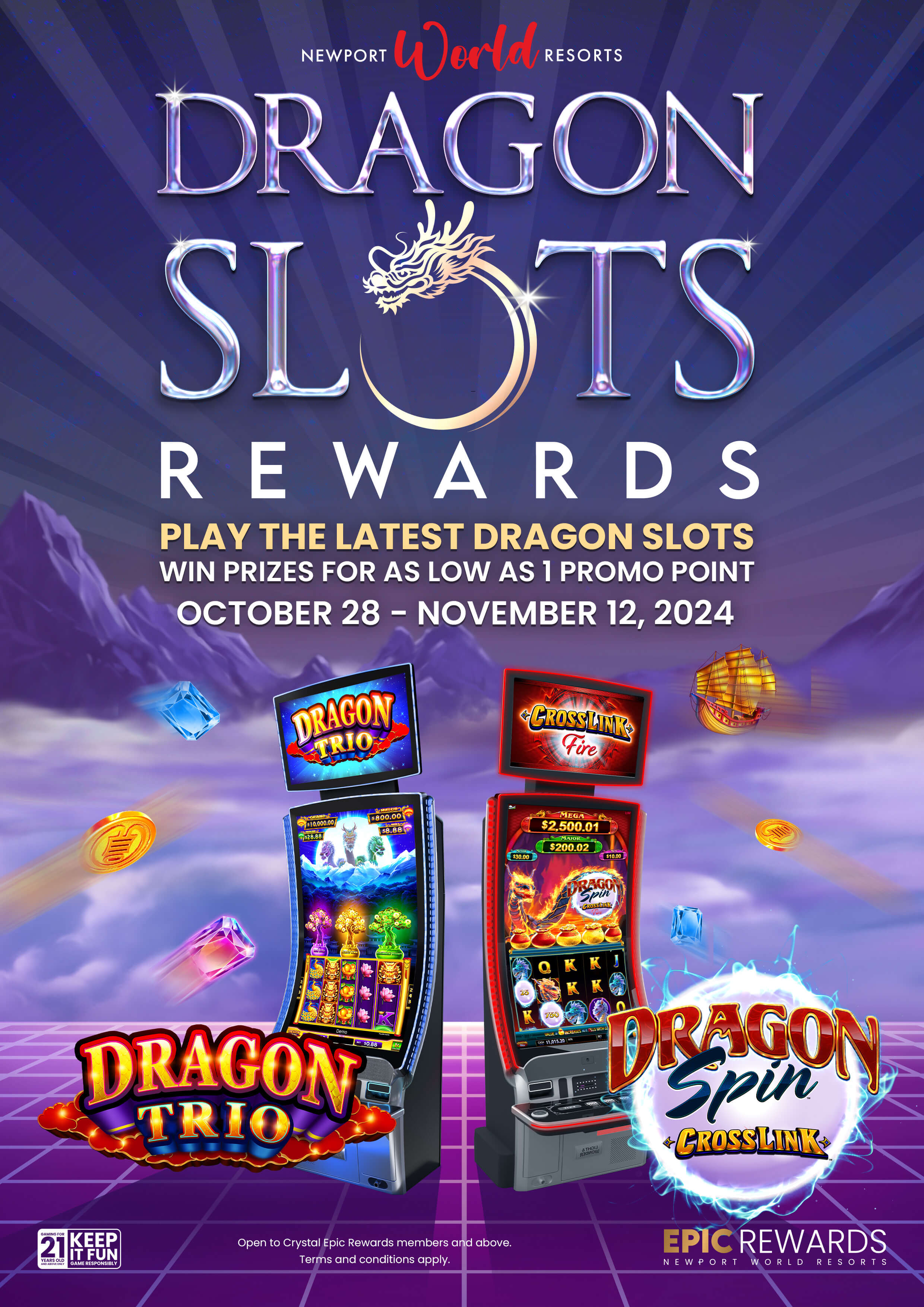 Dragon Slots Rewards