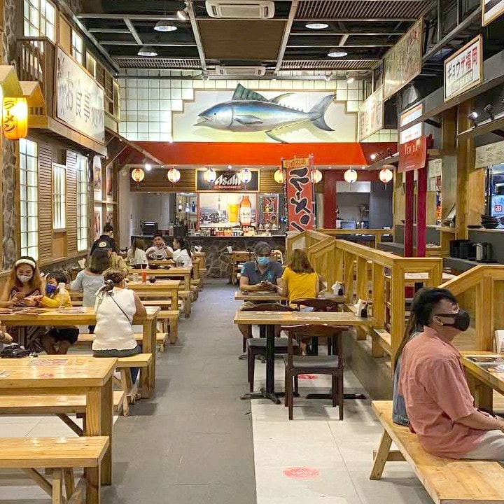 Ichiba Japanese Market dining area