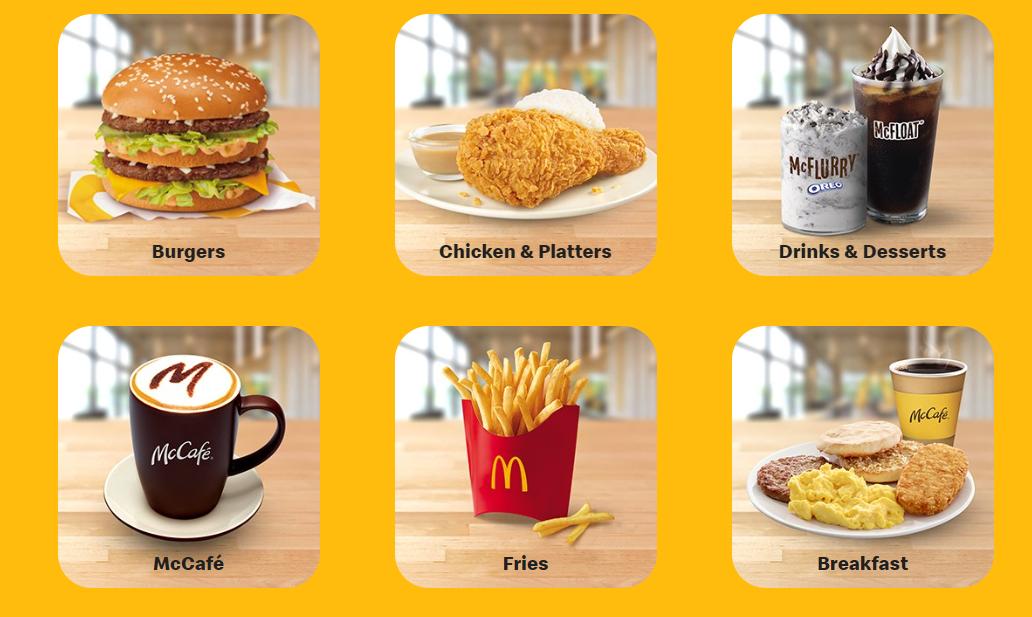 McDonald’s Menu