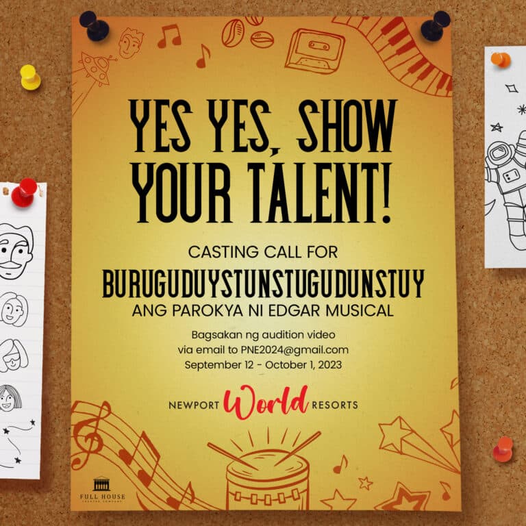 Buruguduystunstugudunstuy: Ang Parokya ni Edgar Musical 2024 Casting Call