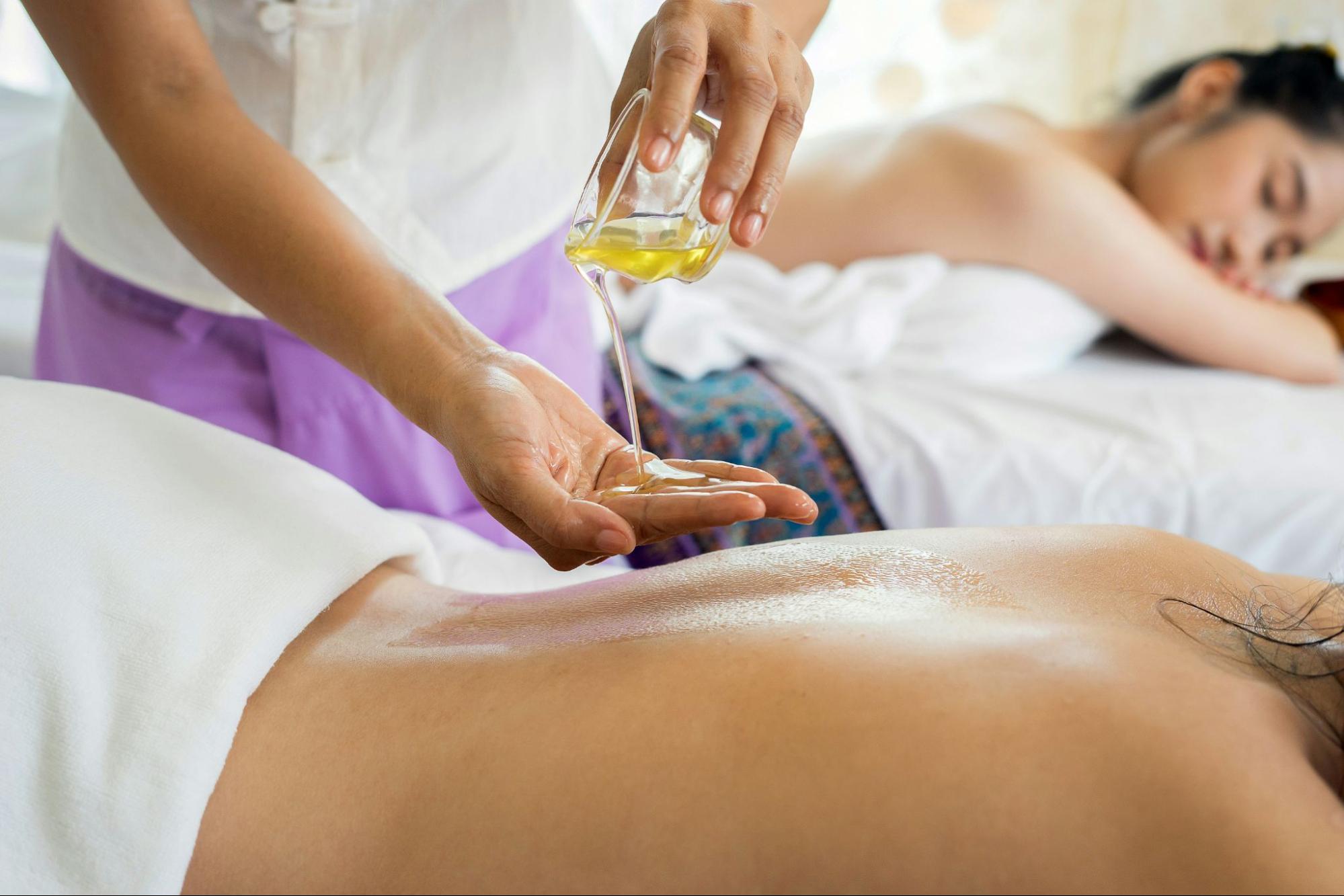 Aromatherapy massage