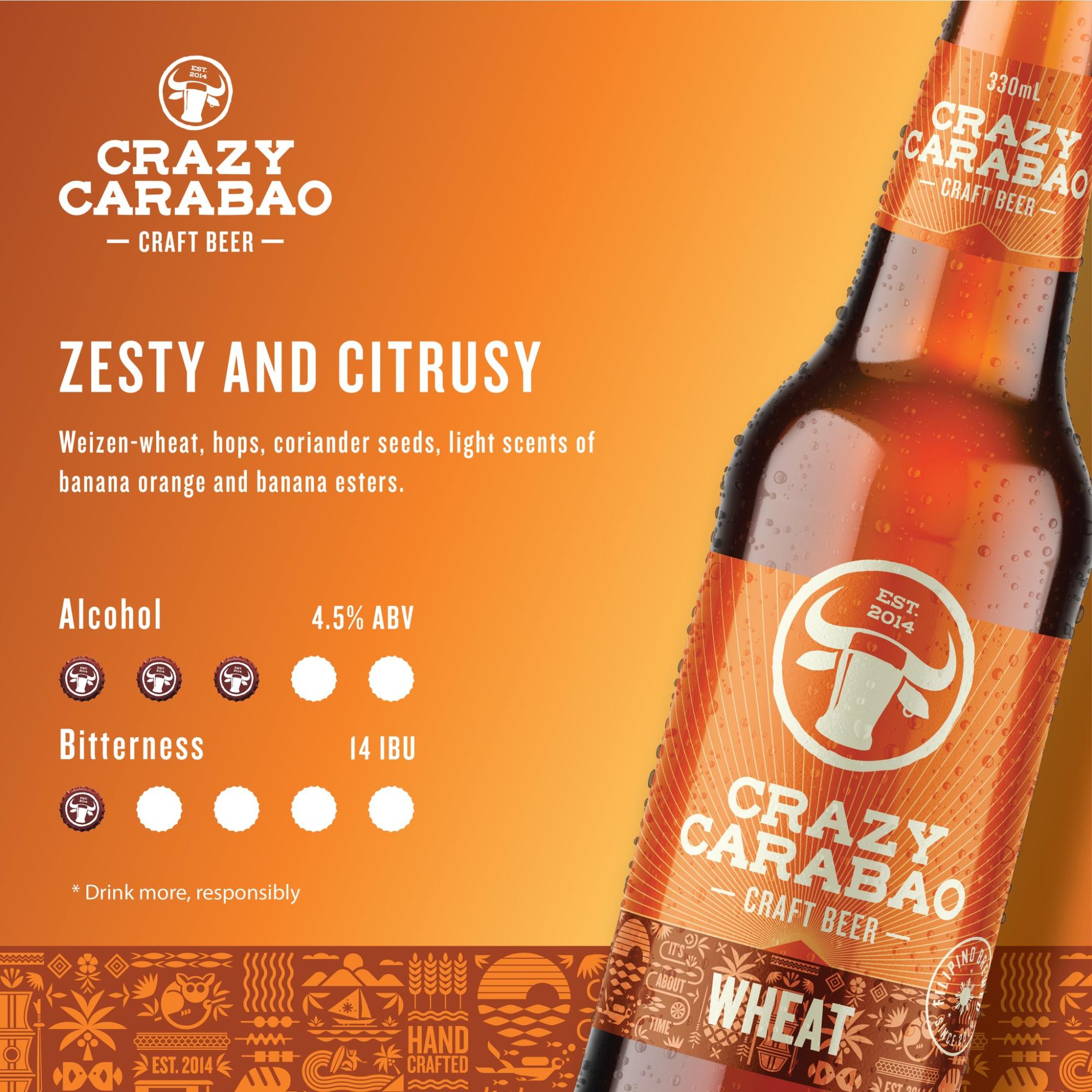 Crazy Carabao Wheat Beer