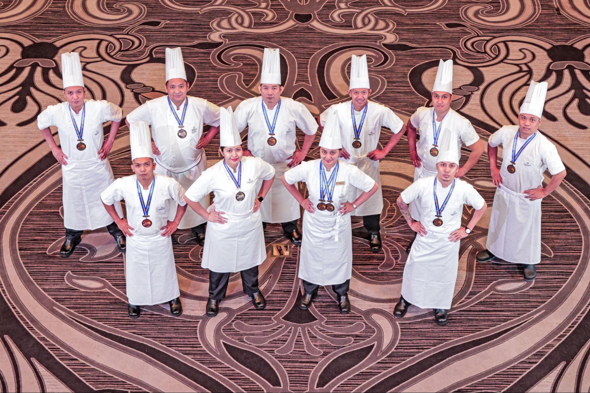 Hilton Manila, 2022 overall champions, took home 18 medals. Led by Executive Chef Lord Bayaban, the team dominated in 12 categories, highlighted by twin silver wins from the Dream Team Challenge and U.S. Beef Categories as well as a Silver from the Young Chefs Team Challenge.