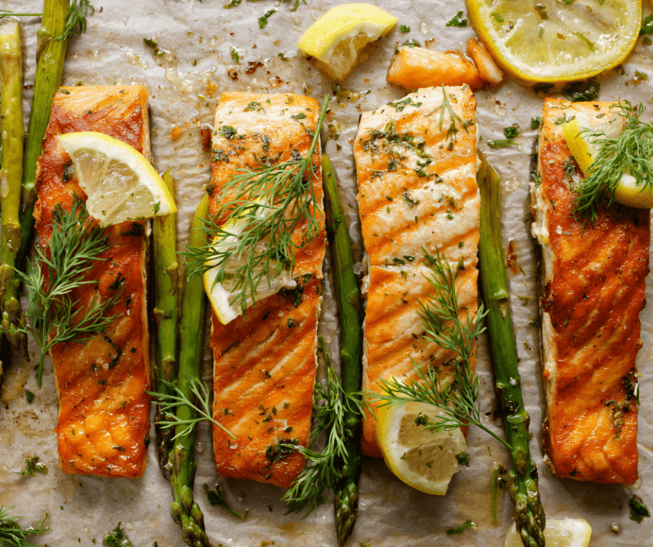 Baked Salmon with Lemon and Dill