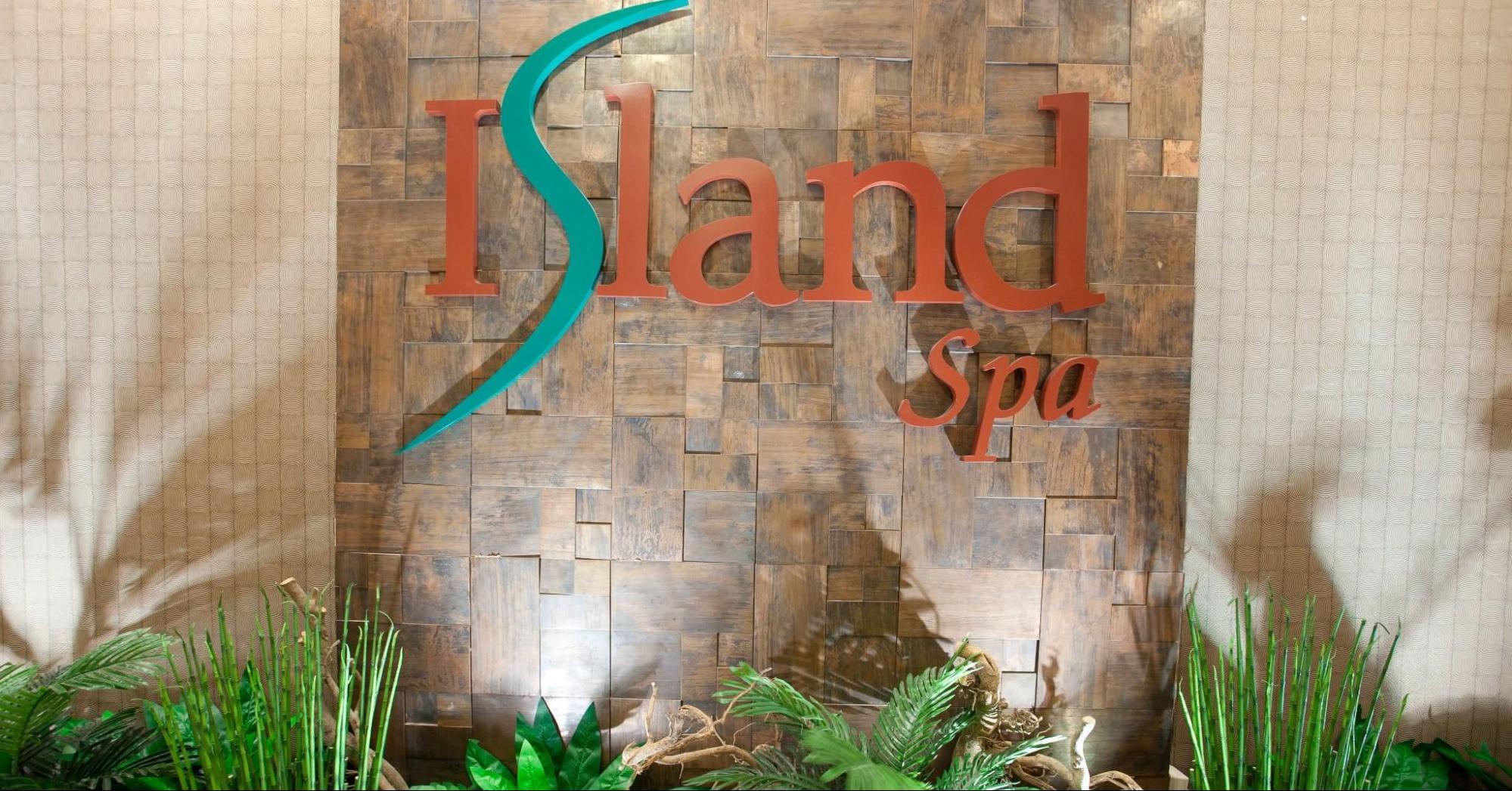  Island Spa entrance in Newport Mall