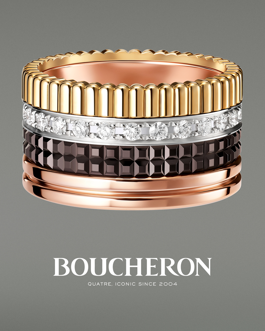 Boucheron Quatre Classique Large Ring