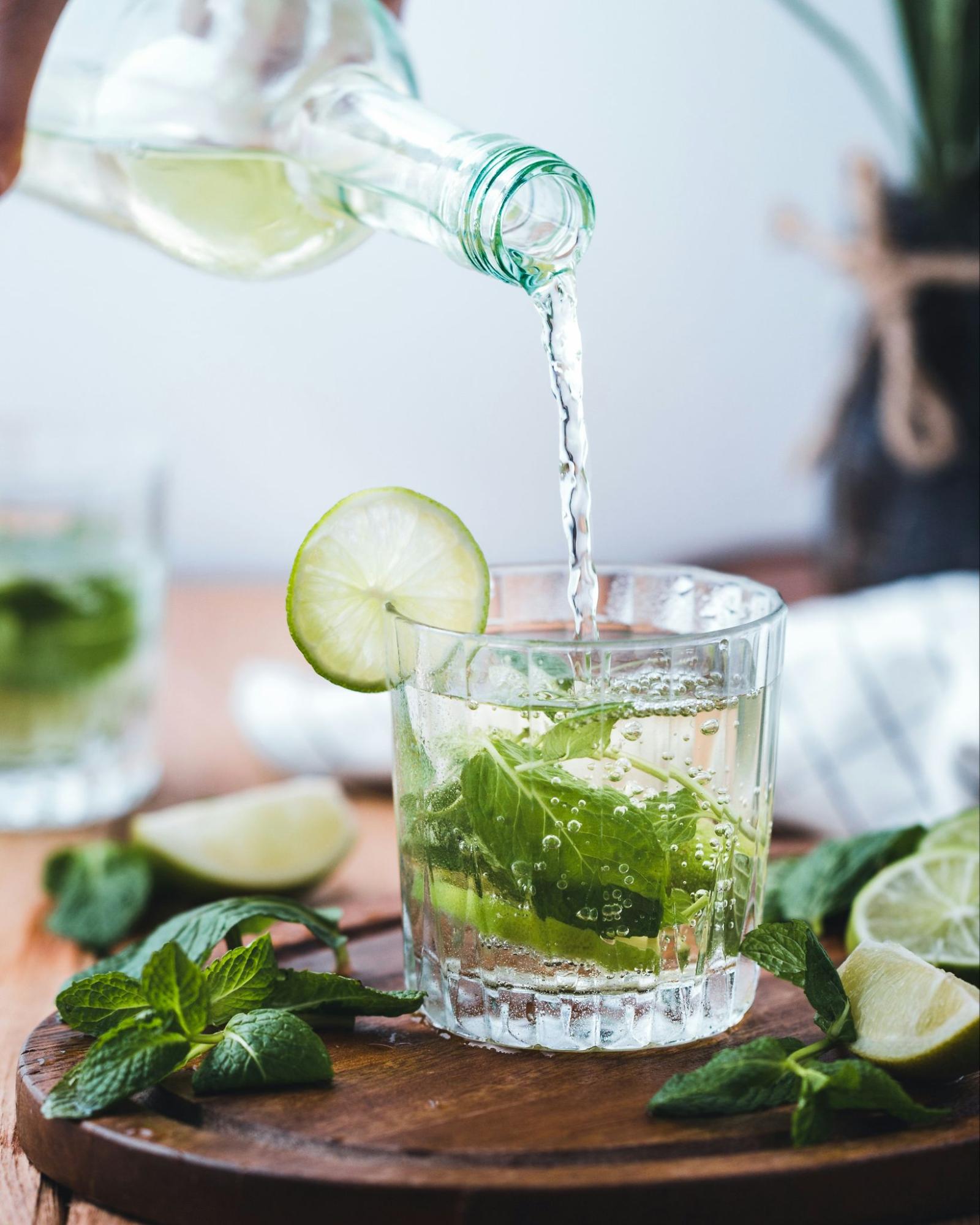 Mojito in a glass