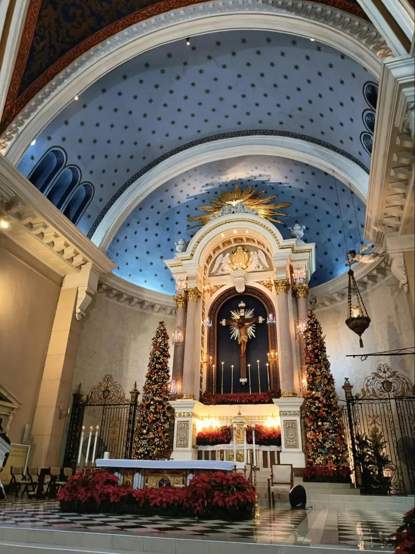 Catholic church altar